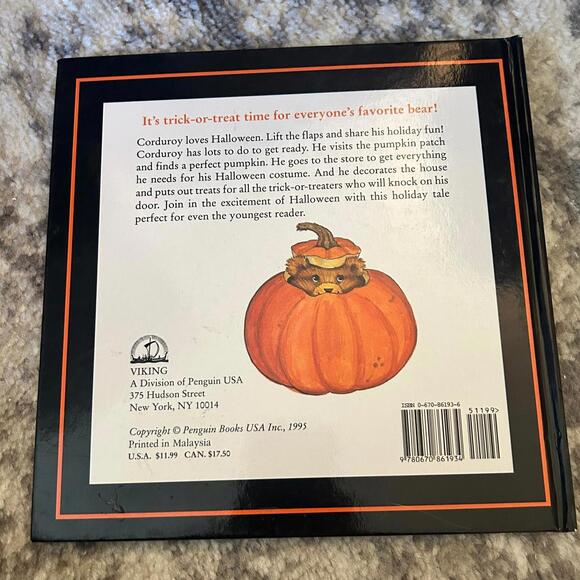 Scholastic Halloween Books Corduroy's Halloween & Peek-A -Flap Boo - Picture 5 of 10